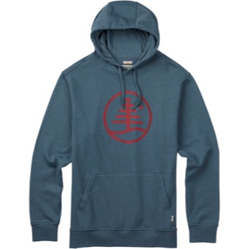 Burton Woodblock Family Tree Recycled Pullover Hoodie - Men's