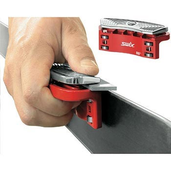 Swix Edge File Guide with Roller Bearings & Clamp