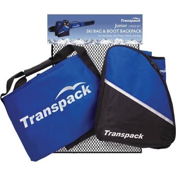 Transpack Ski 2-Piece Mesh Set - Ski Bag and Boot Backpack