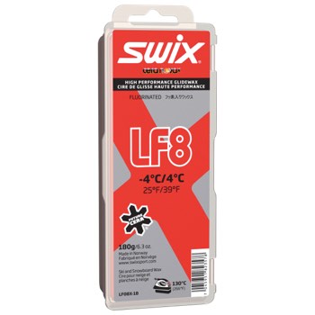 Swix Cera Nova X LF8X Red Fluorocarbon Bulk Wax - 180g