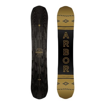 Arbor Element Black Rocker Snowboard - Men's