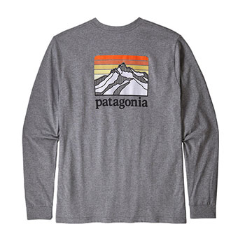 Patagonia Long-Sleeved Line Logo Ridge Responsibili-Tee - Men's