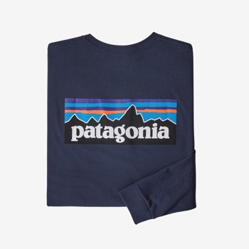Patagonia Long-Sleeved P-6 Logo Responsibili-Tee - Men's