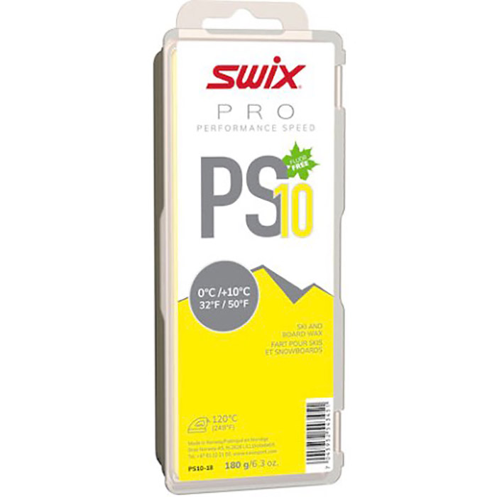 Swix Performance Speed PS10 Yellow Wax - 180g