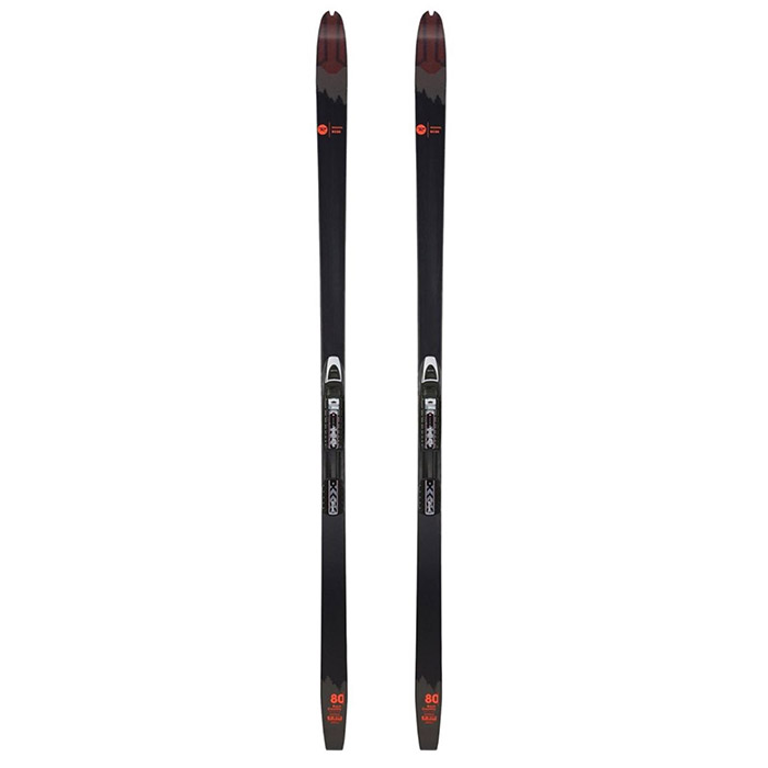 Rossignol BC 80 Positrack Skis with BC Auto Ski Bindings  2022
