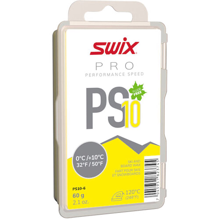 Swix Pro Performance Speed PS10 Yellow Wax - 60g 2023