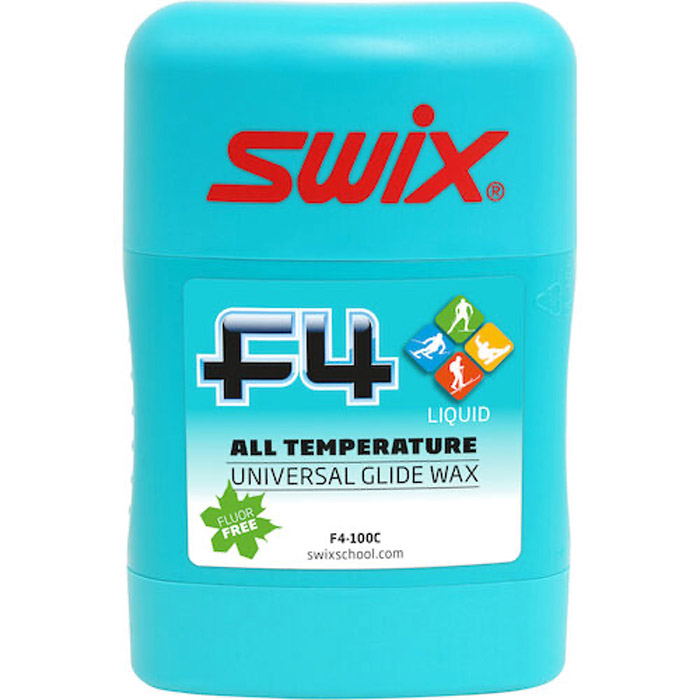 Swix F4 All Temperature Universal Liquid Glide Wax - 100ml 2023