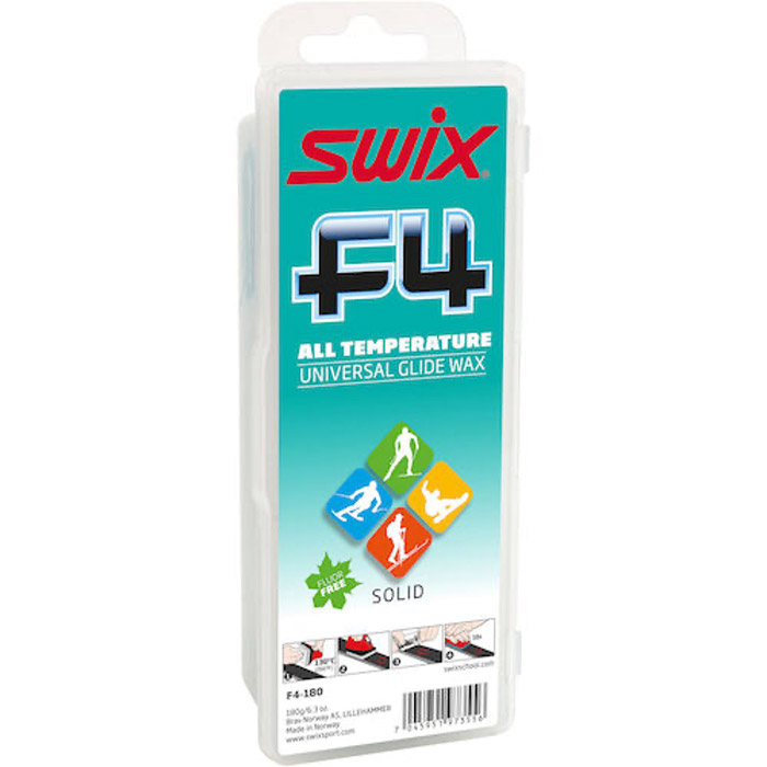 Swix F4 Universal Solid Glide Wax - 180g 2023