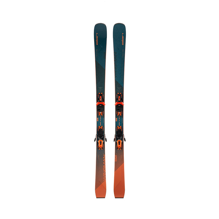 Elan Wingman 82 Ti PS Skis with ELX 11.0 GW Shift Ski Bindings - Men's