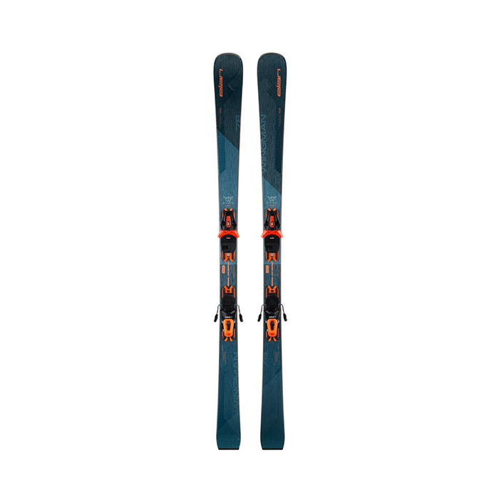Elan Wingman 78 C PS Skis with EL 10.0 GW Shift Ski Bindings - Men's 2023