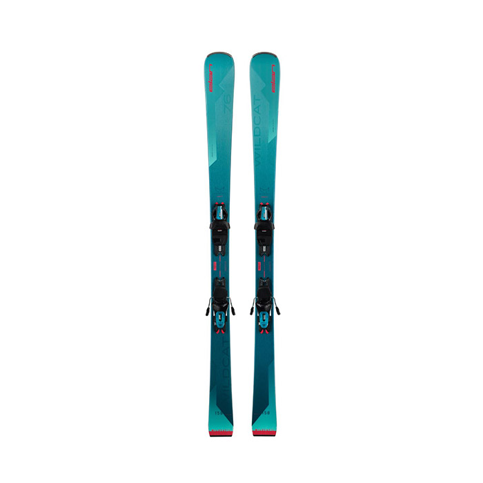 Elan Wildcat 76 LS Skis with ELW 9.0 GW Shift Ski Bindings - Women's 2023