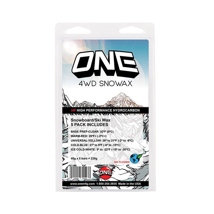 One Ball 4WD 5-Pack Assorted Temps Wax 2023