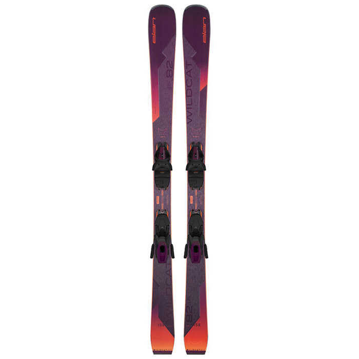 Elan Wildcat 82 C PS Skis with ELW 9.0 GW Shift Ski Bindings - Women's