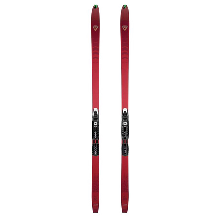 Rossignol BC 80 Positrack Skis with BC Auto Ski Bindings 