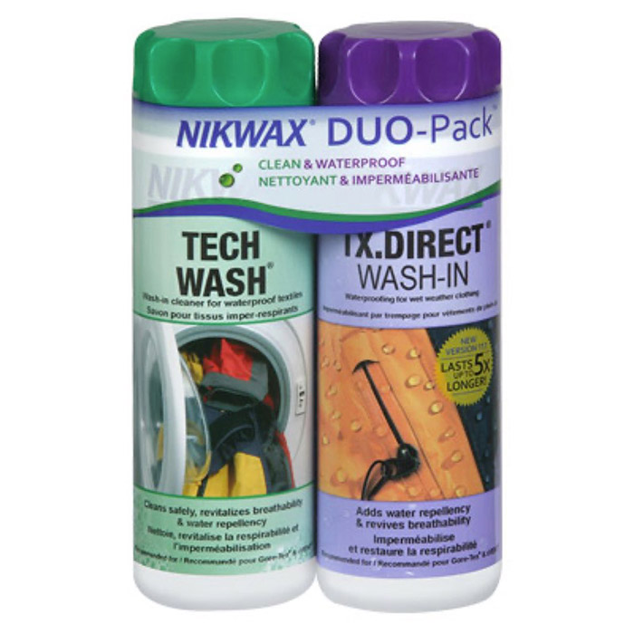 Nikwax Hardshell Duo-Pack - Tech Wash & TX.Direct Wash-In