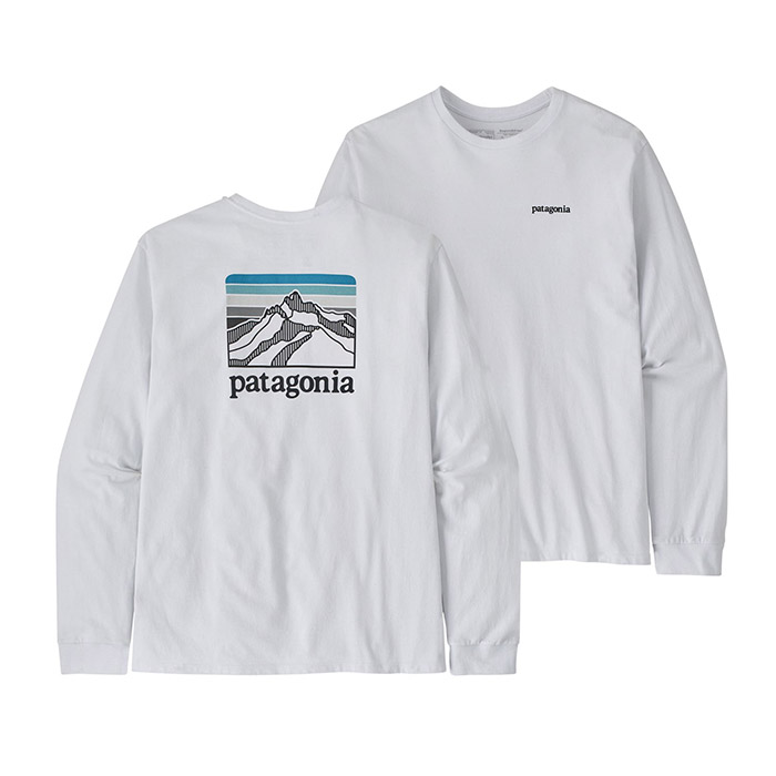 Patagonia Long-Sleeved Line Logo Ridge Responsibili-Tee - Men's