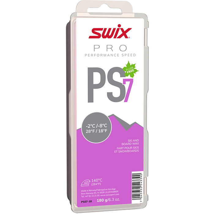 Swix Pro Performance Speed PS7 Violet Wax - 180g