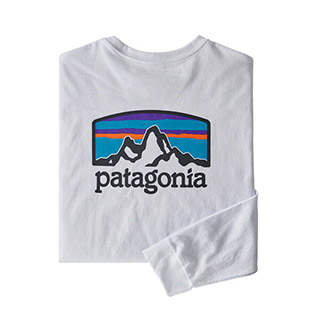 Patagonia Long-Sleeved Fitz Roy Horizons Responsibili-Tee - 