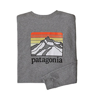 Patagonia Long-Sleeved Line Logo Ridge Responsibili-Tee - Men's 2023