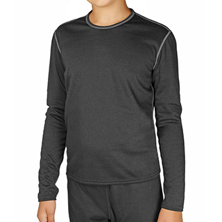 Hot Chillys Pepper Bi-Ply Crewneck Top - Youth