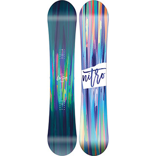 Nitro Lectra Brush Snowboard - Women's 2024