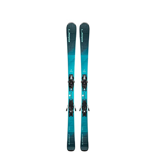 Elan Element W Blue LS Skis with EL 9.0  GW Shift Ski Bindings - Women's