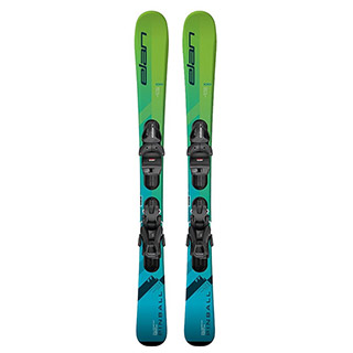 Elan Pinball Team Jrs Skis with EL 7.5 GW Shift Ski Bindings - Youth 2024