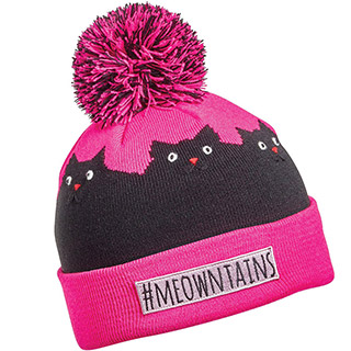 Turtle Fur #Meowntains Beanie - Youth