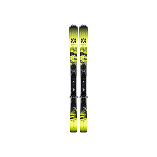 Volkl Deacon Junior Skis with VMotion 7.0 Junior Ski Bindings - Youth