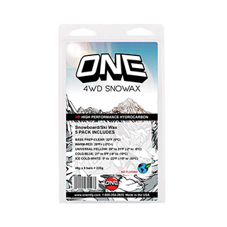 One Ball 4WD 5-Pack Assorted Temps Wax 2024