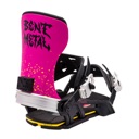 Bent Metal Transfer Snowboard Bindings - Men's Black / Pink image 2