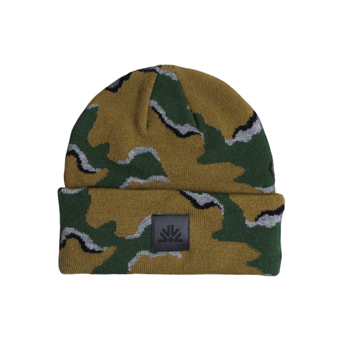 Autumn Wavy Camo Beanie