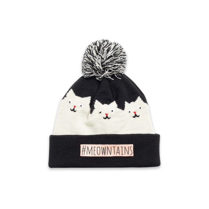 Turtle Fur #Meowntains Beanie - Youth