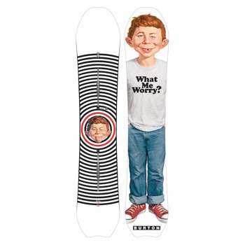 burton alfred deep thinker snowboard 2018 Burton x Mad Magazine Alfred E. Neuman Deep Thinker Snowboard