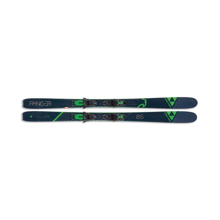 Fischer Ranger 85 Skis with RSW 11 GW Powerrail Bindings - Men's