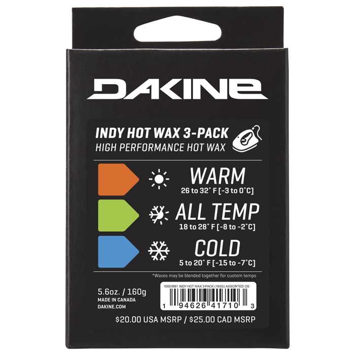 Dakine Indy Hot Wax - 3-Pack