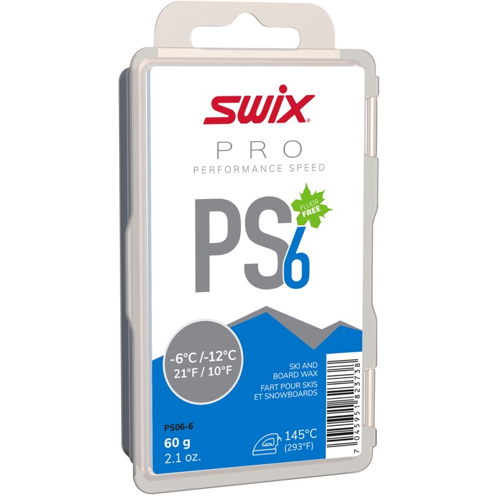 Swix Pro Performance Speed PS6 Blue Wax - 60g