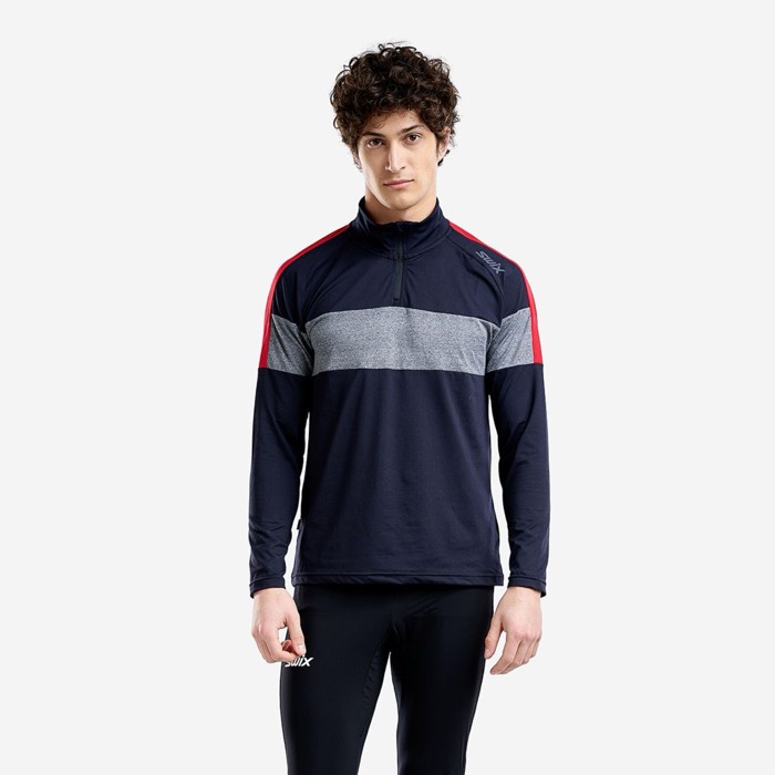 Swix Tista 1/2 Zip Midlayer Top - Men's