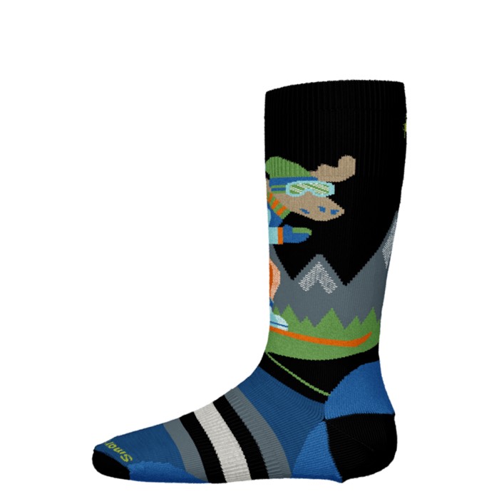 Smartwool Wintersport Full Cushion Mountain Moose Over-the-Calf Socks - Youth