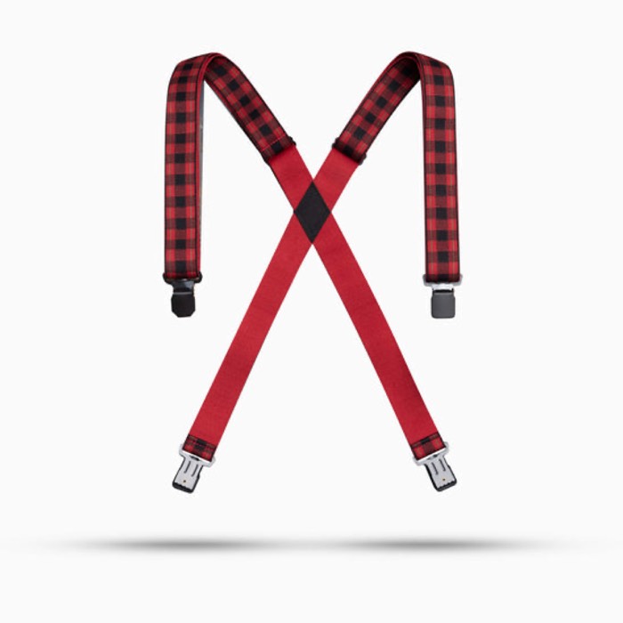 Arcade Jessup Plaid Suspenders