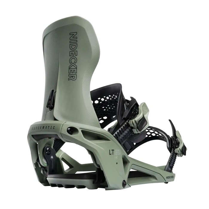 Nidecker LT Supermatic Snowboard Bindings - Unisex