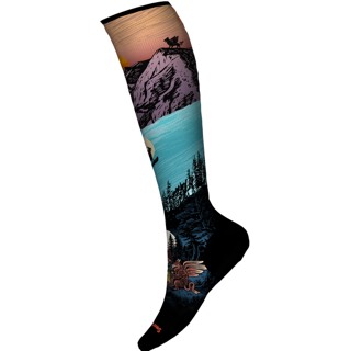 Smartwool Ski Targeted Cushion Winter Phase Print Over-the-Calf Socks - Unisex 2027