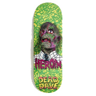 Heroin Skateboards Dead Dave Dead Head Skateboard Deck
