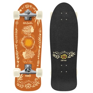 Carver GRLSWIRL Sunflower 'Val LaForge' 31" Complete Surfskate
