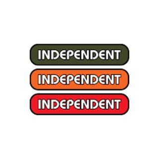 Independent Truck Company Groundwork 4" Stickers