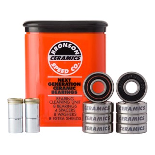 Bronson Speed Co. Ceramic Skateboard Bearings