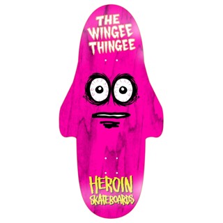 Heroin Skateboards Wingee Thingee Skateboard Deck