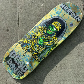 Heroin Skateboards Dead Dave KO2 Mummy Skateboard Deck
