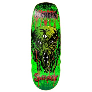 Heroin Skateboards Swampy KO2 Slime Face Skateboard Deck