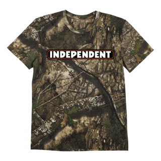 Independent Truck Company Bar Logo S/S Midweight T-Shirt Realtree APX